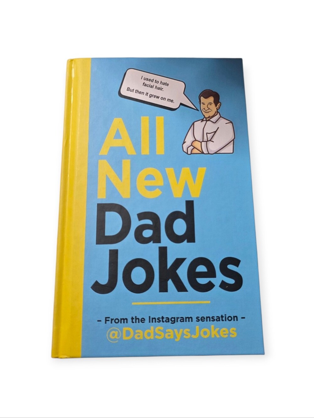 All New Dad Jokes Hardcover Book @DadSaysJokes Humor Gift
